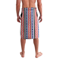 Custom United States Soccer Lavalava American Eagle Flag Stars And Stripes