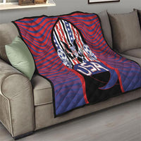 United States Soccer Quilt American Eagle Flag Stars And Stripes