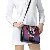 United States Soccer Shoulder Handbag American Eagle Flag Stars And Stripes