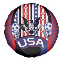 United States Soccer Spare Tire Cover American Eagle Flag Stars And Stripes