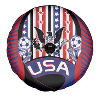 United States Soccer Spare Tire Cover American Eagle Flag Stars And Stripes