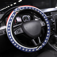 United States Soccer Steering Wheel Cover American Eagle Flag Stars And Stripes