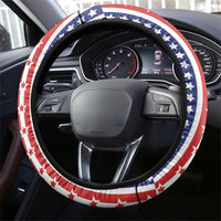 United States Soccer Steering Wheel Cover American Eagle Flag Stars And Stripes