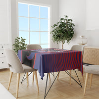 United States Soccer Tablecloth American Eagle Flag Stars And Stripes