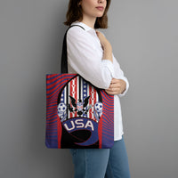 United States Soccer Tote Bag American Eagle Flag Stars And Stripes