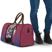 United States Soccer Travel Bag American Eagle Flag Stars And Stripes