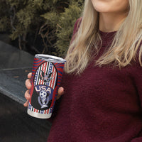 Custom United States Soccer Tumbler Cup American Eagle Flag Stars And Stripes