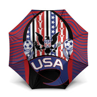 United States Soccer Umbrella American Eagle Flag Stars And Stripes