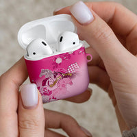 Kentucky Horse AirPods Case Roses Equestrian Pattern Houndstooth Floral