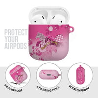 Kentucky Horse AirPods Case Roses Equestrian Pattern Houndstooth Floral
