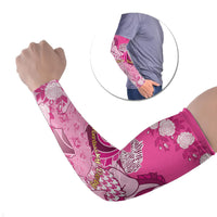Personalized Kentucky Horse Arm Sleeves Roses Equestrian Pattern Houndstooth Floral