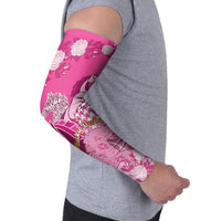 Personalized Kentucky Horse Arm Sleeves Roses Equestrian Pattern Houndstooth Floral