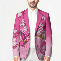 Personalized Kentucky Horse Blazer Roses Equestrian Pattern Houndstooth Floral