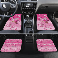 Personalized Kentucky Horse Car Mats Roses Equestrian Pattern Houndstooth Floral