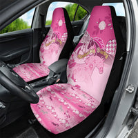 Kentucky Horse Car Seat Cover Roses Equestrian Pattern Houndstooth Floral