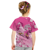 Personalized Kentucky Horse Kid T Shirt Roses Equestrian Pattern Houndstooth Floral