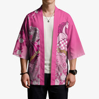 Personalized Kentucky Horse Kimono Roses Equestrian Pattern Houndstooth Floral