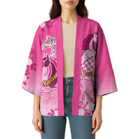 Personalized Kentucky Horse Kimono Roses Equestrian Pattern Houndstooth Floral