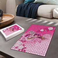 Kentucky Horse Puzzle Roses Equestrian Pattern Houndstooth Floral