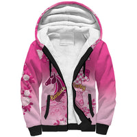 Personalized Kentucky Horse Sherpa Hoodie Roses Equestrian Pattern Houndstooth Floral