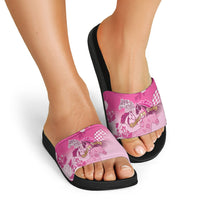 Kentucky Horse Slide Sandals Roses Equestrian Pattern Houndstooth Floral