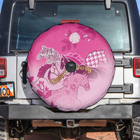 Kentucky Horse Spare Tire Cover Roses Equestrian Pattern Houndstooth Floral