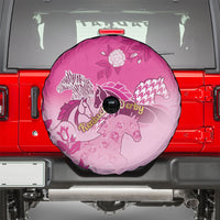 Kentucky Horse Spare Tire Cover Roses Equestrian Pattern Houndstooth Floral