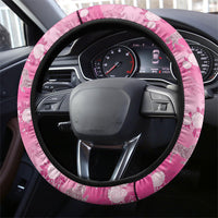 Kentucky Horse Steering Wheel Cover Roses Equestrian Pattern Houndstooth Floral