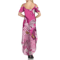 Personalized Kentucky Horse Summer Maxi Dress Roses Equestrian Pattern Houndstooth Floral