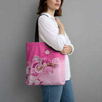 Kentucky Horse Tote Bag Roses Equestrian Pattern Houndstooth Floral