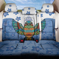 Nicaragua Back Car Seat Cover Guardabarranco Bird With Sacuanjoche