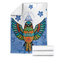 Nicaragua Blanket Guardabarranco Bird With Sacuanjoche