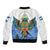 Nicaragua Bomber Jacket Guardabarranco Bird With Sacuanjoche