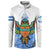 Nicaragua Button Sweatshirt Guardabarranco Bird With Sacuanjoche