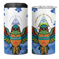 Nicaragua 4 in 1 Can Cooler Tumbler Guardabarranco Bird With Sacuanjoche