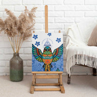 Nicaragua Canvas Wall Art Guardabarranco Bird With Sacuanjoche