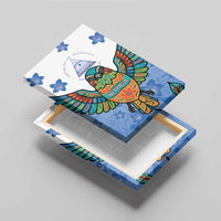 Nicaragua Canvas Wall Art Guardabarranco Bird With Sacuanjoche