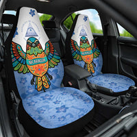 Nicaragua Car Seat Cover Guardabarranco Bird With Sacuanjoche