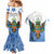 Nicaragua Couples Matching Mermaid Dress and Hawaiian Shirt Guardabarranco Bird With Sacuanjoche