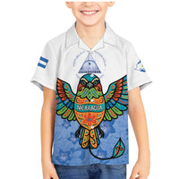 Nicaragua Family Matching Mermaid Dress and Hawaiian Shirt Guardabarranco Bird With Sacuanjoche