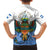 Nicaragua Family Matching Short Sleeve Bodycon Dress and Hawaiian Shirt Guardabarranco Bird With Sacuanjoche