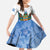 Nicaragua Family Matching Short Sleeve Bodycon Dress and Hawaiian Shirt Guardabarranco Bird With Sacuanjoche