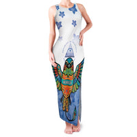 Nicaragua Family Matching Tank Maxi Dress and Hawaiian Shirt Guardabarranco Bird With Sacuanjoche