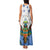 Nicaragua Family Matching Tank Maxi Dress and Hawaiian Shirt Guardabarranco Bird With Sacuanjoche