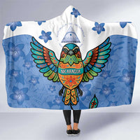 Nicaragua Hooded Blanket Guardabarranco Bird With Sacuanjoche