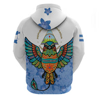 Nicaragua Hoodie Guardabarranco Bird With Sacuanjoche