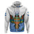 Nicaragua Hoodie Guardabarranco Bird With Sacuanjoche