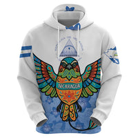 Nicaragua Hoodie Guardabarranco Bird With Sacuanjoche