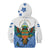 Nicaragua Kid Hoodie Guardabarranco Bird With Sacuanjoche