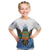 Nicaragua Kid T Shirt Guardabarranco Bird With Sacuanjoche